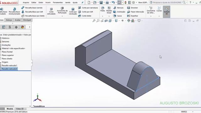 Solidworks Bench Vice Morsa 01 de 06 смотреть онлайн