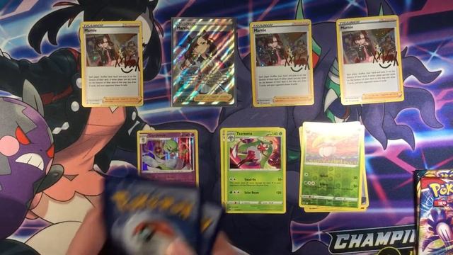 Pokémon marnie premium tournament collection box opening смотреть онлайн