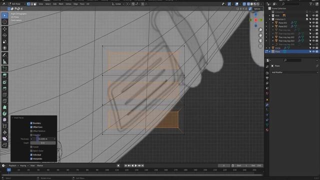 Blender 3.2 Modifier Shrinkwrap смотреть онлайн
