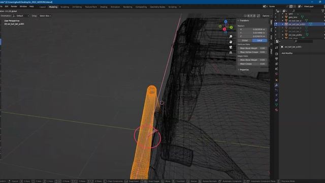 Blender Modeling Tubes for A Snowrunner Mod смотреть онлайн