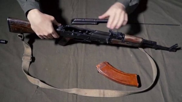 Разборка сборка АК-74