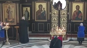 07.03.2025  Литургия Преждеосвященных Даров. Молебен Федору Тирону с благословением колива. Пятница.