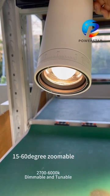 In the aging room have test,this led track light can zoomable&Dimmable&Tunable for museums смотреть онлайн
