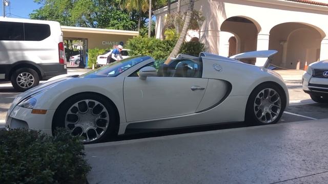 Bugatti Veyron Roadster Coupe Dazzles Palm Beach Street Scene! смотреть онлайн