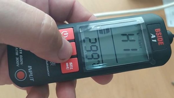 #BSIDE A1. Лучший бесконтактный тестер напряжения и Smart Multimeter в одном приборе. Удобно, точно