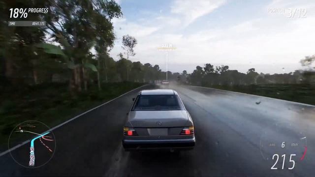 Forza Horizon 5 - 1992 Mercedes-Benz 500 E, FH5 Grip Race Build, Tune & Gameplay