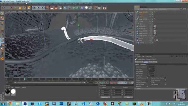 Abstract Greeble Cinema4D Model смотреть онлайн