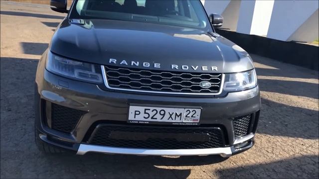 Беглый взгляд на Range Rover Sport 2018