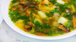 Грибной суп из шампиньонов. Постный суп с грибами | Вкусный Ларчик