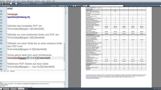 Latex Tutorial #14: PDF's einbinden смотреть онлайн