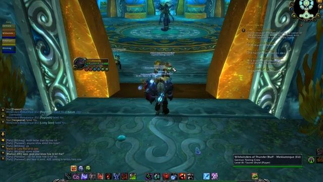 Throne of Tides, pt 3, DK tank perspective, Cataclysm beta смотреть онлайн