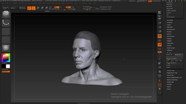 #DicaseTruques - Salvar e recarregar uma seleção mascara no zbrush смотреть онлайн