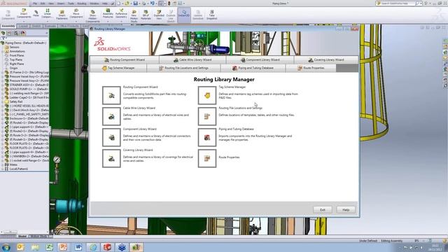 Routing and Piping Library Setup in SolidWorks смотреть онлайн