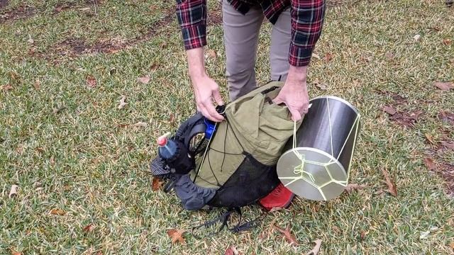 Bear Canister Harness for Ultralight Backpacking смотреть онлайн