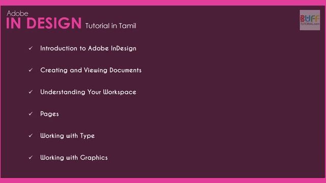 Session 1 - Introduction to InDesign | InDesign Course in Tamil by Udayalingam смотреть онлайн