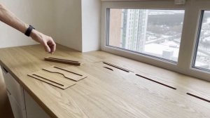 Стол-подоконник - функциональное рабочее место