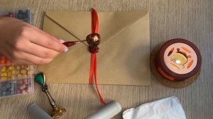 Как ставится сургучная печать - процесс создания