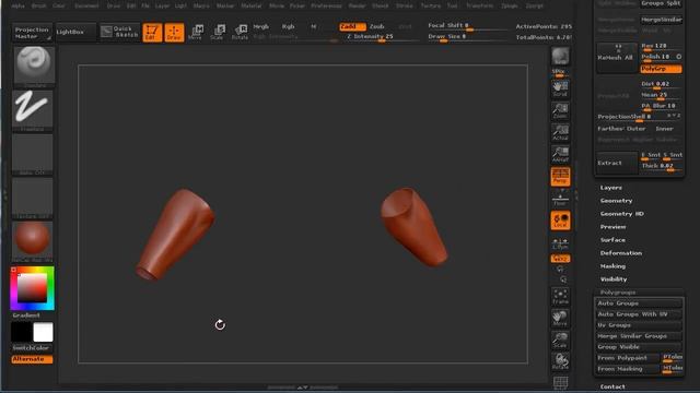 Extracting Meshes in ZBrush - 3dmotive смотреть онлайн