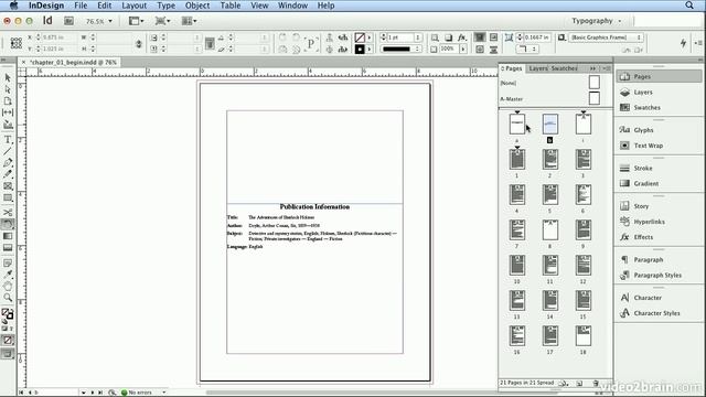 Adobe Indesign CS6 Tutorial - 42 Using Custom Page Numbers смотреть онлайн