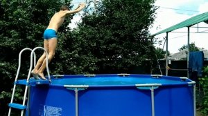 Прыжки в воду(заднее сальто)