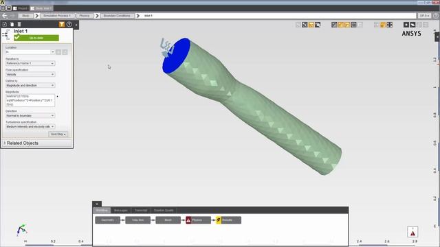 ANSYS AIM Expressions Custom Results Variable, Boundary Conditions, Location Selection смотреть онлайн