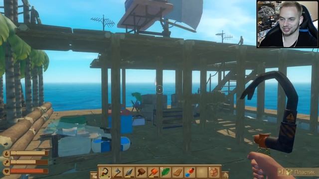 РАДИОВЫШКА! Я нашел сюжет в Рафте / Эп. 6 / Raft смотреть онлайн