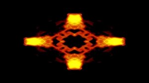 Футаж   Абстракция  огонь