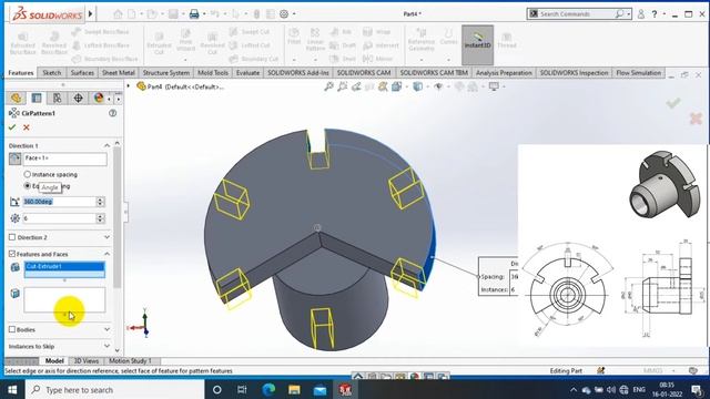 SOLIDWORKS EXERCISE# 38 | 3D MODELLING смотреть онлайн