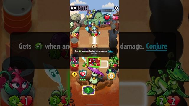 Выиграл у 50-го левела в Plants Vs Zombies Heroesw