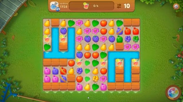 GardenScapes level 1758 смотреть онлайн