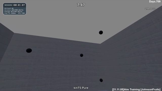 JohnsonFruits's Aim Training [21.11.05/Day.709-2]