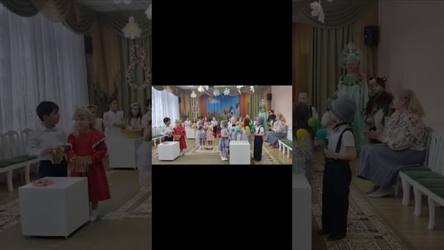 Оркестр «Птички на кормушке» автор Арина Чугайкина . Утренник  «Волшебная шкатулка» в средней групп