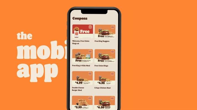 The BURGER KING App is here! смотреть онлайн