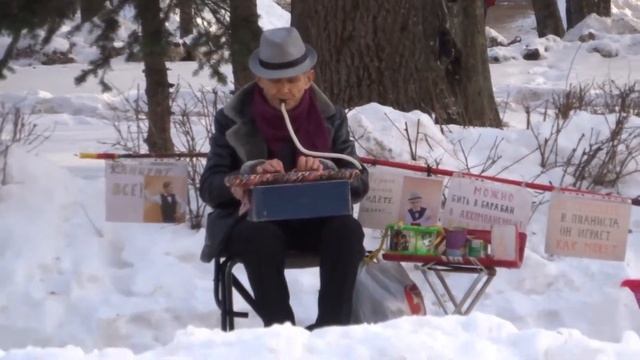 Уличный музыкант Сергей Заботин, г.Тихвин смотреть онлайн