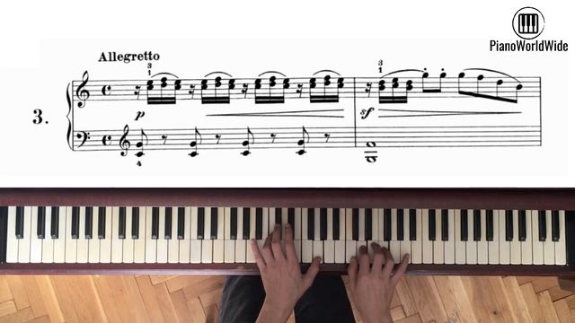 Czerny etudes op.821 No.1-4 смотреть онлайн