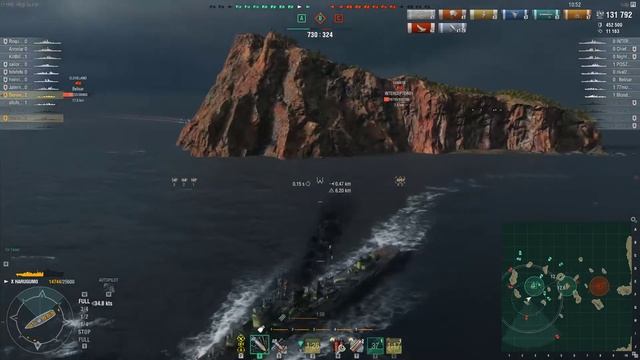 7 kills 198k dmg Harugumo смотреть онлайн