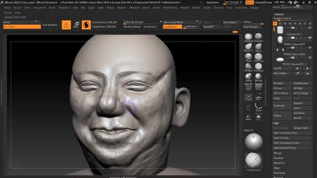 30 Minutes Zbrush Sculpting 59 Tetsuro Degawa смотреть онлайн