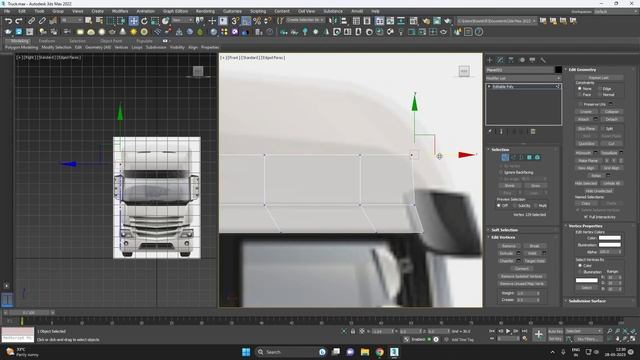 Truck modeling 3ds max tutorial part - 1 смотреть онлайн