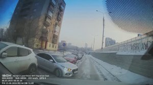 Пытаются таранить в 5-ый раз. И ДТП по пути домой.