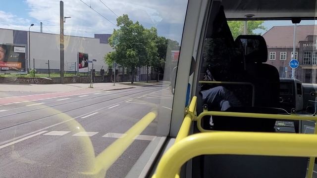 Mitfahrt | Mercedes-Benz Sprinter City 65 | Linie SEV 42 | Halberstädter Straße/Leipziger Straße ↻ смотреть онлайн