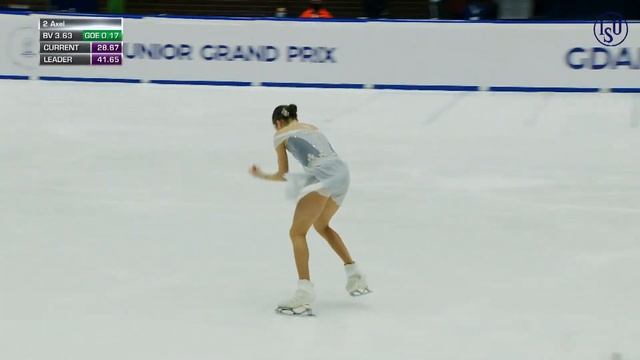 Stefania YAKOVLEVA CYP | WOMEN FREE SKATING | Gdansk 2021 #JGPFigure смотреть онлайн