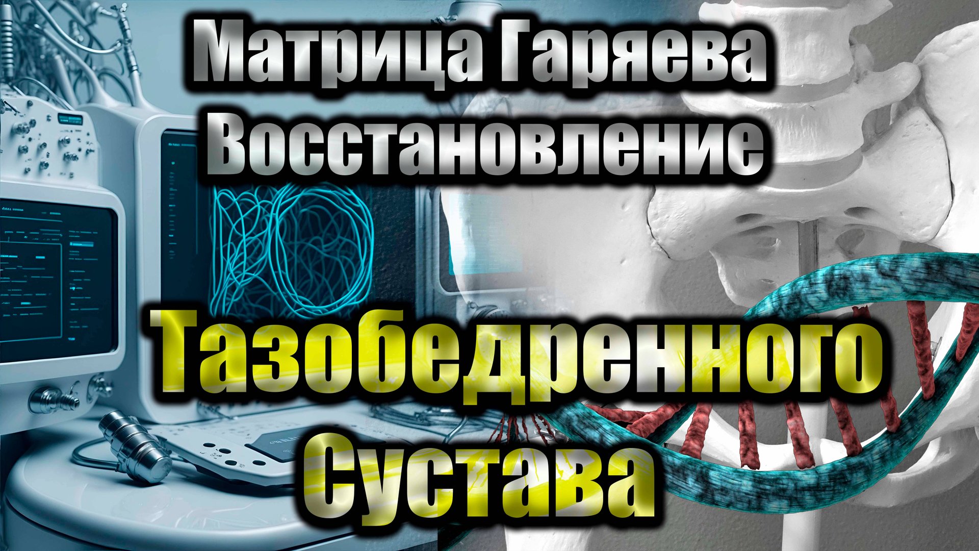 Матрица Гаряева для восстановления тазобедренного сустава смотреть онлайн