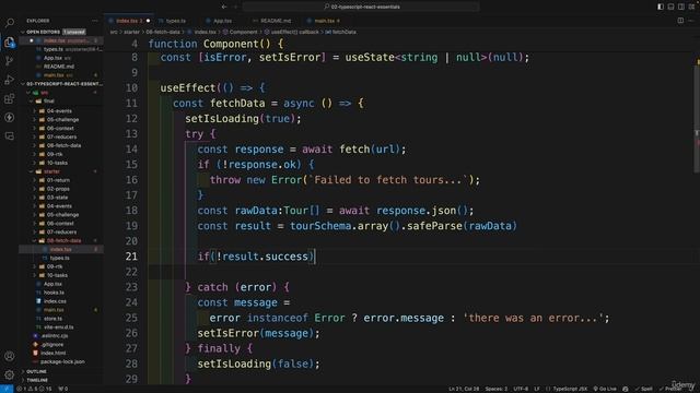 5. Fetch Data смотреть онлайн