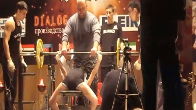 Maryana Naumova Worldlifting-2010, RAW BP record 60 kg. смотреть онлайн