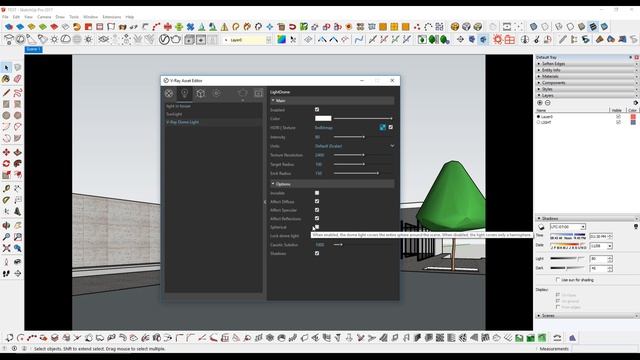 🔴 (OLD)Vray 3.4 Sketchup : How To Use Dome Light & HDRi смотреть онлайн