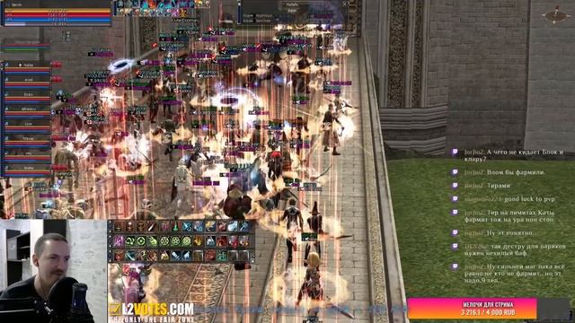 RU/ENG Играем в Lineage 2 на L2reborn Interlude x1 смотреть онлайн