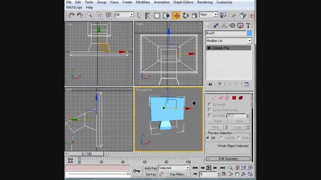 3ds Max Beginner Tutorial - Monitor смотреть онлайн