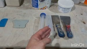 Эпоксидная затирка. Шприц Жане и Cilit Bang!