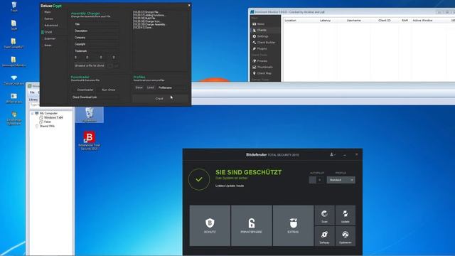 DeluxeCrypt Bitdefender Bypass смотреть онлайн