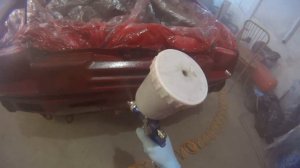 Покраска автомобиля ОКА от первого лица.